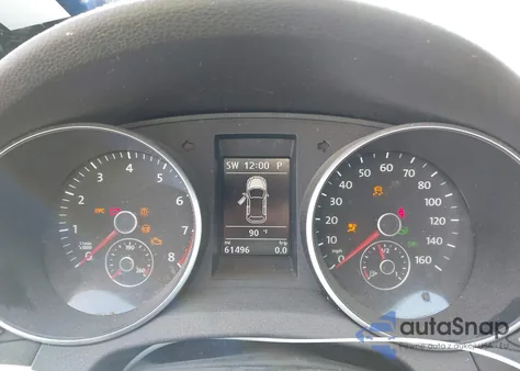 2013 Volkswagen Golf 2.5L 4-Door z USA, uszkodzony, nr VIN WVWDB7AJ4DW119507